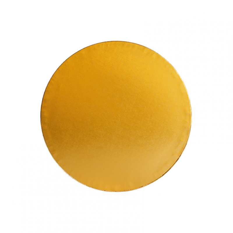 Tortenplatte Gold 30cm Ø x 12mm