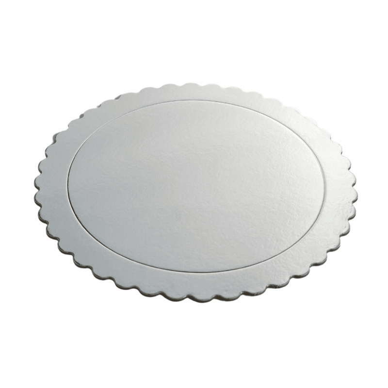 Tortenplatte Silber 35cm Ø x 3mm